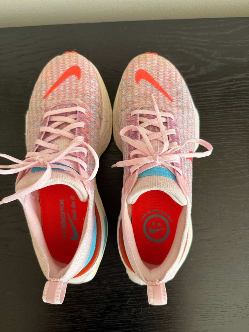 Nike ZoomX Invincible Run 3 - Pink/Coral/Blue Accents - Picture 6 of 7